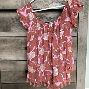 Sun kiss top Ava sky